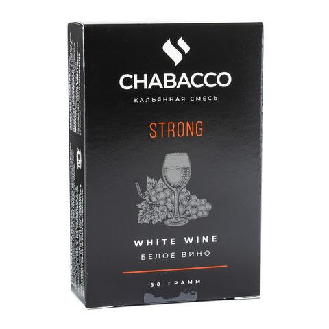 Чайная смесь Chabacco Strong 50 г - White Wine (Белое вино)