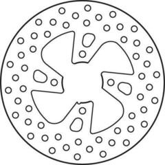 Диск тормозной передний AN-250/650