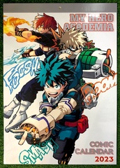 My Hero Academy. Shueisha Comic Calendar 2023