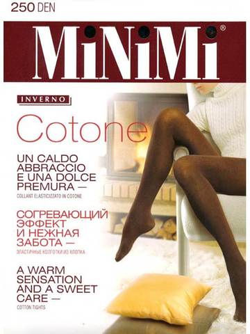 Женские колготки Cotone 250 Minimi