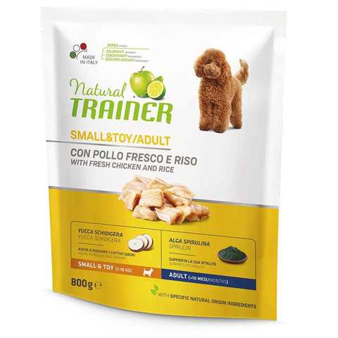 Natural Trainer Dog Small & Toy - White Fresh Chicken and Rice