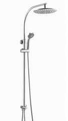 WasserKRAFT A025 Душевой комплект 96/125*58см, насадка круглая ABS-пластик d25cm, 3-ф лейка,  WasserKRAFT фото
