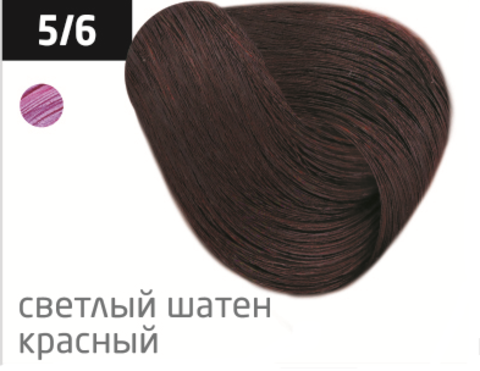 OLLIN performance 5/6 светлый шатен красный 60мл перманентная крем-краска для волос