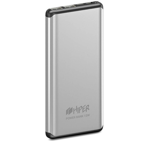 Power Bank Hiper 10000 mAh MS10000 Silver