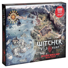 Пазл Witcher: Wild Hunt World Map (1000 Pieces)