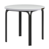 Столик кофейный ror, Ø50 см, черный/серый