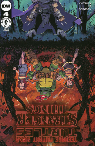 Teenage Mutant Ninja Turtles X Stranger Things #4 (Cover B)