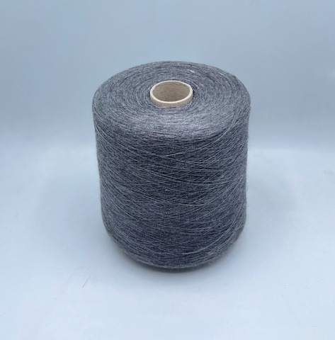 Pecci Filati (пр.Италия), art- Magico, 5000м/100гр. меринос/альпака/полиамид, цвет-Серый меланж, арт.28367
