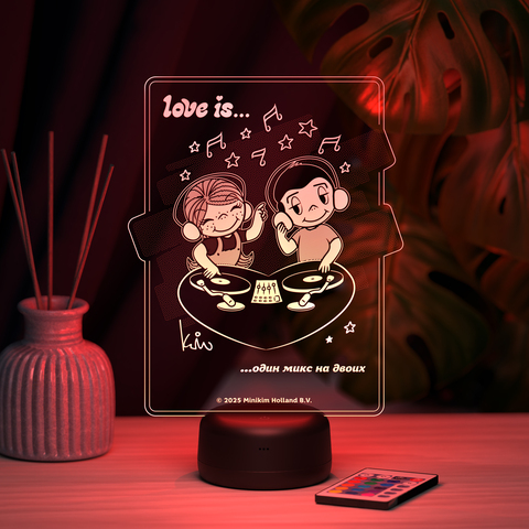 Love is - это один микс на двоих