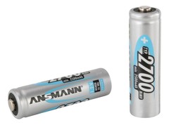 Аккумулятор АА/NiMH ANSMANN 1.2V, 2700mAh, 2шт