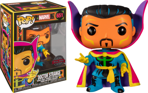 Фигурка Funko POP! Marvel: Doctor Strange (Blacklight Exc) (651)