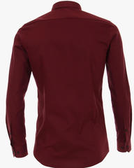 Сорочка мужская Venti Body Fit 193295600-416 бордовая