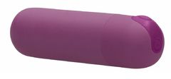 Фиолетовая перезаряжаемая вибропуля 7 Speed Rechargeable Bullet - 7,7 см. - 