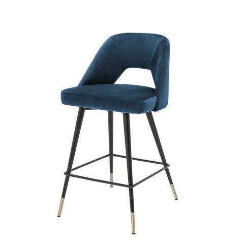 Полубарный стул Avorio синий