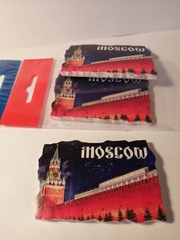 Магнит фреска полистоун с видами Москвы