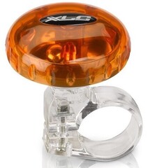 Звонок велосипедный XLC Mingun DD-M12 orange transparent, 36 mm