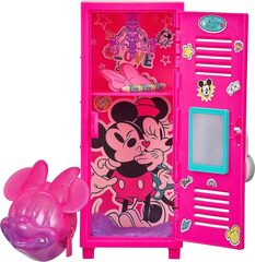 Игрушка REAL LITTLES  коллекция Minnie Mouse шкафчик и рюкзак