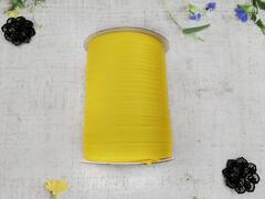 Косая бейка атласная, ш. 1,5 см, жёлтый