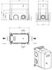 Gessi 38669#149 Gessi Emporio Via manzoni Встраиваемая часть для смесителя на 2 выхода, цвет: Finox Brushed Nickel