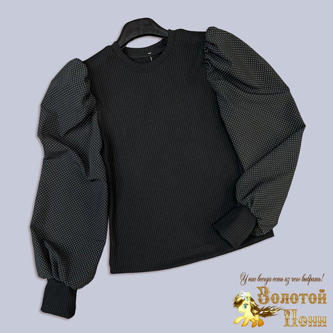 Блуза трикотаж д (6-10) 250530-QR9077