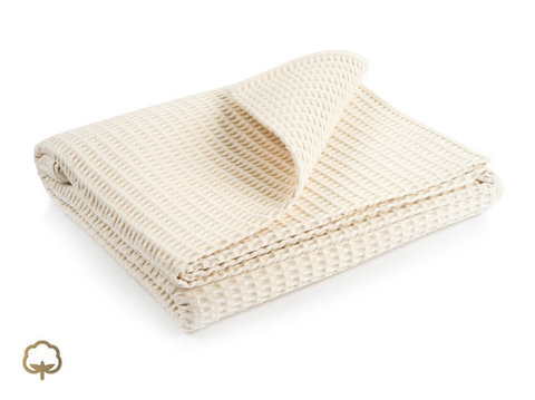 Полотенце 50х100 Leitner Pique кремовое