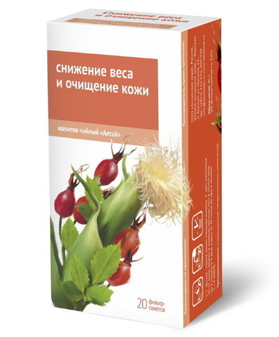 Чайн нап Алтай Для Снижения веса, Очищающий 20ф/пх2г