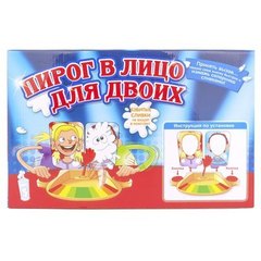 Настольная игра"Пирог в лицо для двоих"