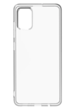 Силиконовый чехол Infinity ультратонкий для Samsung Galaxy A41 (Прозрачный)