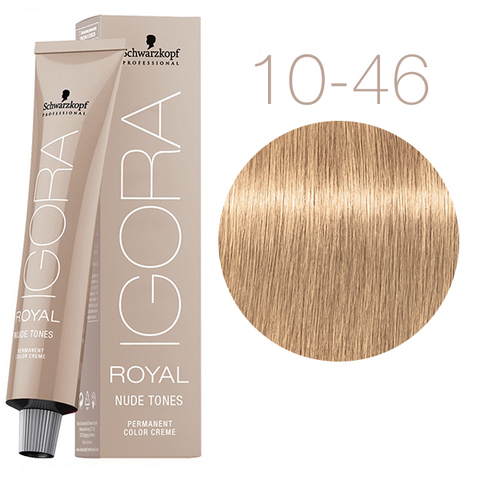 Schwarzkopf Igora Royal Nude Tones 10-46 (Экстра светлый блондин бежевый шоколадный) - Краска для волос