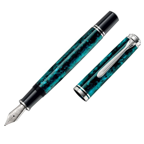 Ручка перьевая Pelikan Souverän® M805 SE, Ocean Swirl, M (806084)