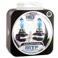 Галогеновые лампы MTF Light ARGENTUM +80% HB3 9005