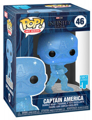 Фигурка Funko POP! Marvel Infinity Saga: Captain America Blue (Art Series Exc) (46)