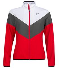 Женская теннисная куртка Head Club 22 Jacket W - red