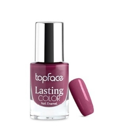 Topface Лак для ногтей Lasting color тон 41, темный малиново-красный - PT104 (9мл)