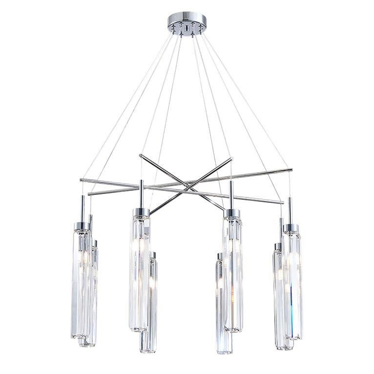 Подвесная люстра Newport 4524+4/S chrome М0066076