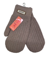 Варежки.Мужские.Женские. Материал верха: Текстильные. Вязаные. Внутри мех.12 шт в упаковке, разные цвета.