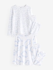 Пижама для мальчика Next 447-239, 2 шт., Белый