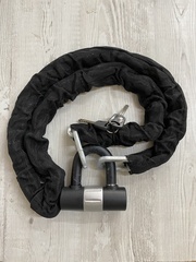 Противоугонная цепь 8 мм для мотоцикла 1,4 м (без кольца)