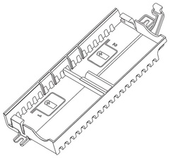 Плата расширения Lenovo ThinkSystem 2U Supercap Holder Kit 4M17A61230 PCI-E