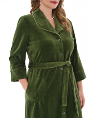 4006 Халат на пуговицах