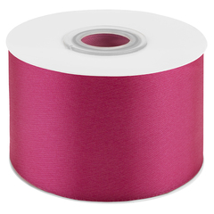 Лента Атласная (5см*22,85м) Фуше/Фуксия.