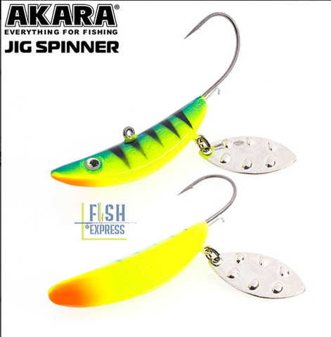 Приманка Akara Jig Spinner 40 мм 22 гр. 29 UV