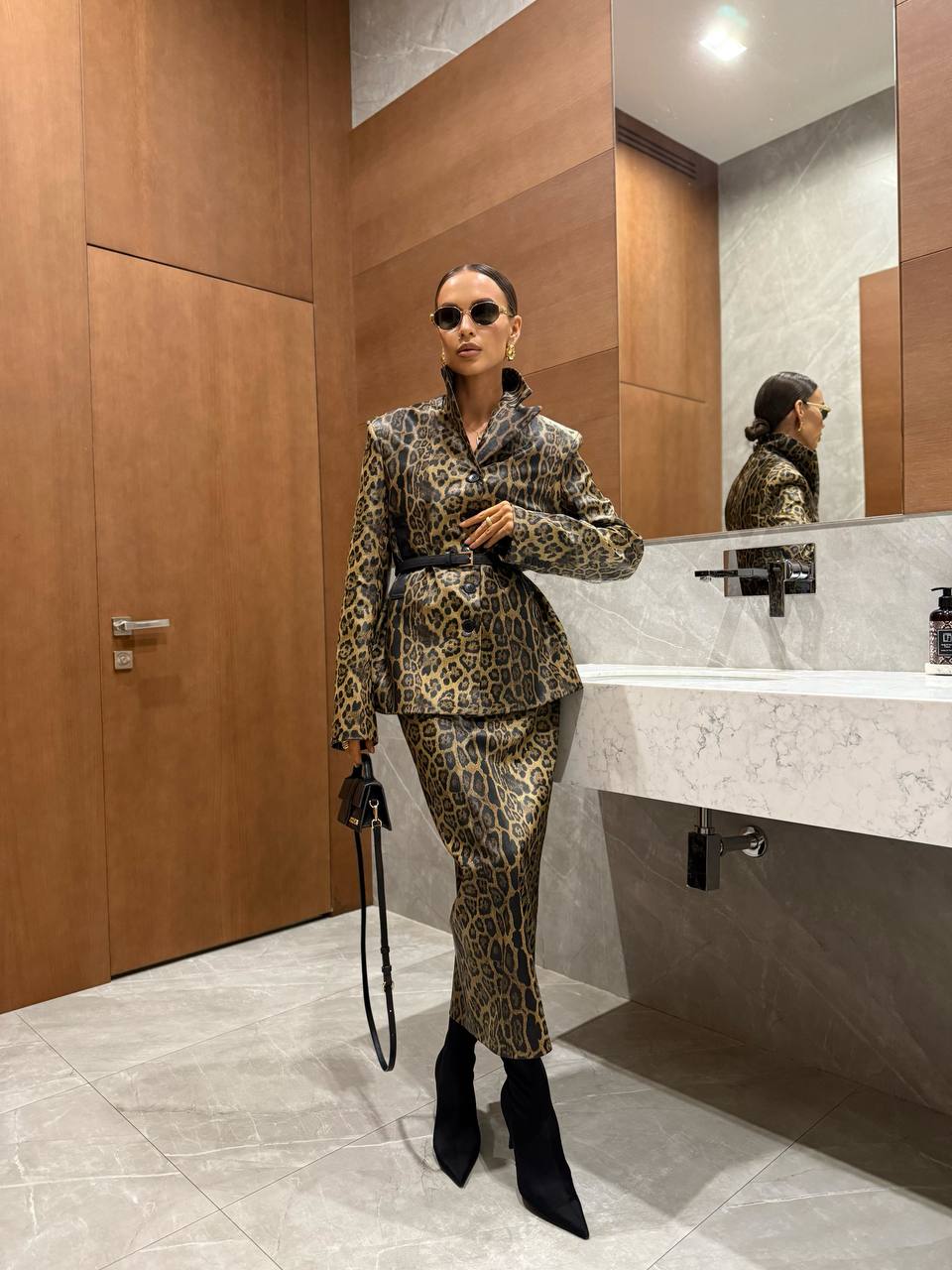 Юбка Leo, Коричневая