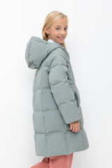 пальто  для девочки  ВК 34068/2 УЗГ
