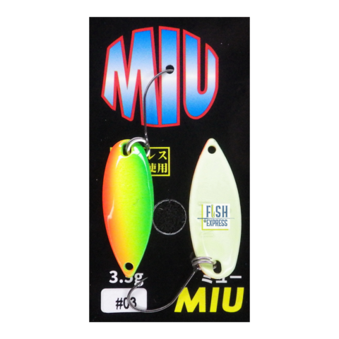 Блесна колеблющаяся на форель MIU LTD 2.8гр #03