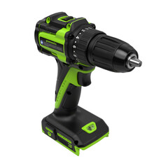 Дрель-шуруповерт Greenworks DD345K2 24V (27/45Нм) аккумуляторная, c АКБ 2×2 А/ч и ЗУ