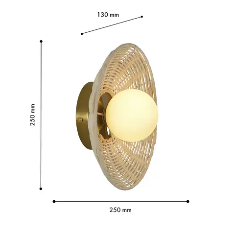 Настенный светильник Favourite Trenza 4836-1W