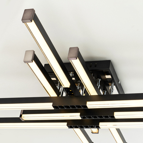 Потолочная светодиодная люстра Modelight MDL.9376.700CL BK