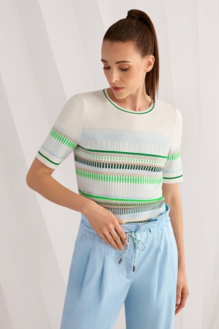 Marc Cain Джемпер летний из хлопка и вискозы