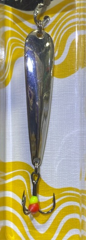 63 Блесна зимняя KDF Minkur 130-8027 7 гр 53 мм цв silver